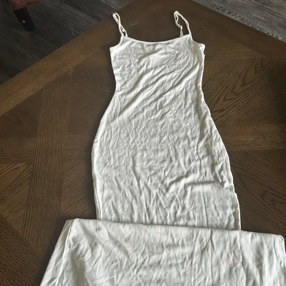 SKIMS SOFT LOUNGE LONG SLIP DRESS, Size Medium, brand new, $80 - Picture 8 of 9